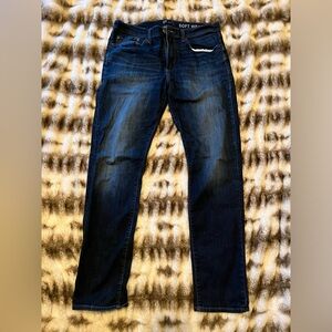 Worn GAP men’s slim jeans 34 x 34